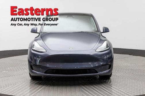 Gray 2022 Tesla Model Y Long Range