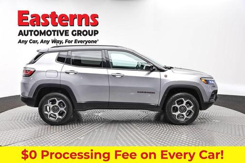 Billet Silver Metallic Clearcoat 2022 Jeep Compass Trailhawk