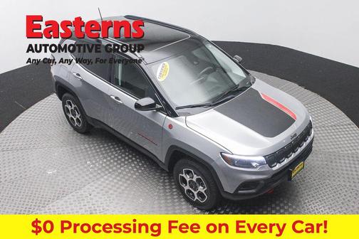 Billet Silver Metallic Clearcoat 2022 Jeep Compass Trailhawk