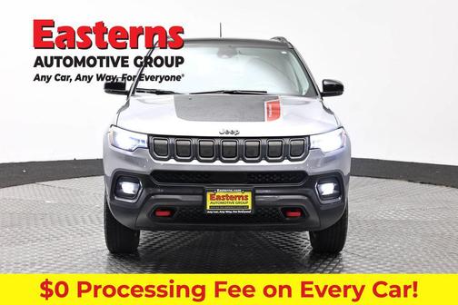 Billet Silver Metallic Clearcoat 2022 Jeep Compass Trailhawk
