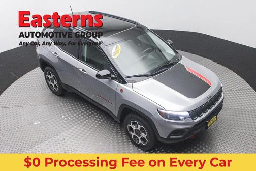 Billet Silver Metallic Clearcoat 2022 Jeep Compass Trailhawk