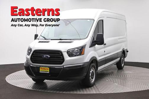 Oxford White 2019 Ford Transit-250 148 WB Medium Roof Cargo