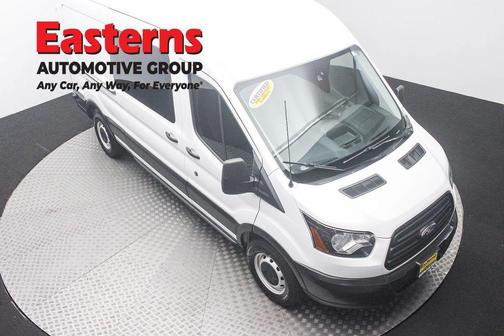 Oxford White 2019 Ford Transit-250 148 WB Medium Roof Cargo