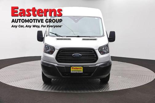 Oxford White 2019 Ford Transit-250 148 WB Medium Roof Cargo
