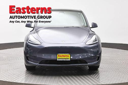 Gray 2021 Tesla Model Y Long Range