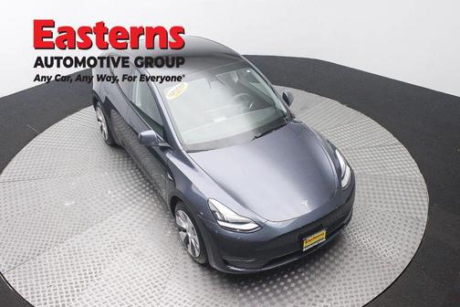 Gray 2021 Tesla Model Y Long Range