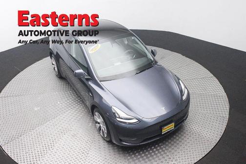 Gray 2021 Tesla Model Y Long Range