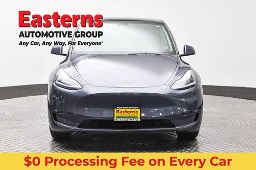 Gray 2021 Tesla Model Y Long Range