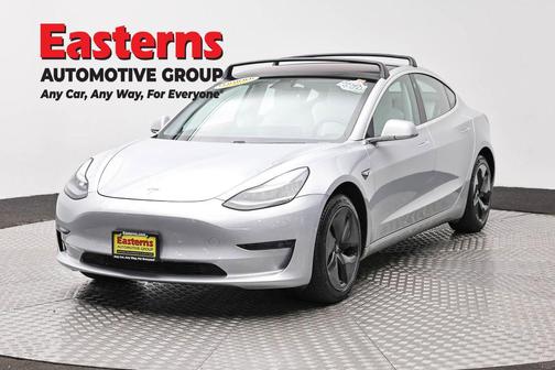 Silver 2018 Tesla Model 3 Long Range