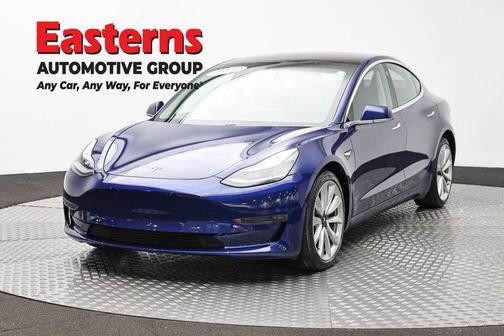 Blue 2019 Tesla Model 3 Long Range