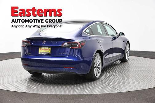 Blue 2019 Tesla Model 3 Long Range