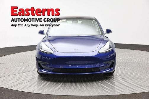 Blue 2019 Tesla Model 3 Long Range