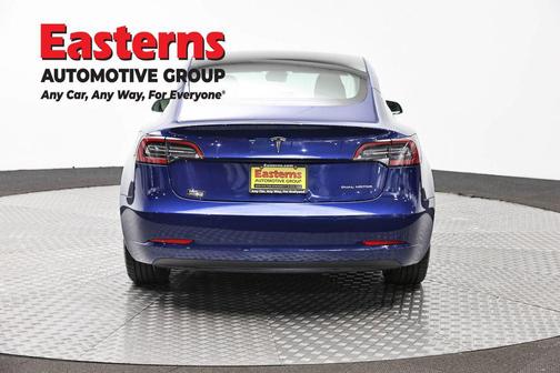Blue 2019 Tesla Model 3 Long Range