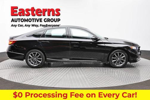 Black 2022 Honda Accord EX-L