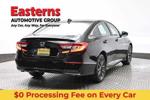 Black 2022 Honda Accord EX-L