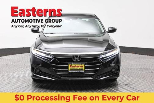 Black 2022 Honda Accord EX-L