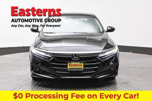 Black 2022 Honda Accord EX-L