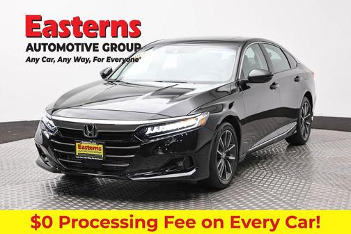 Black 2022 Honda Accord EX-L