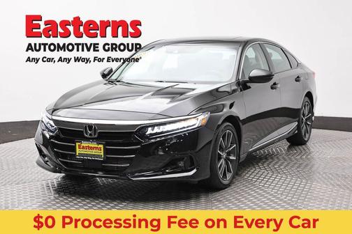 Black 2022 Honda Accord EX-L