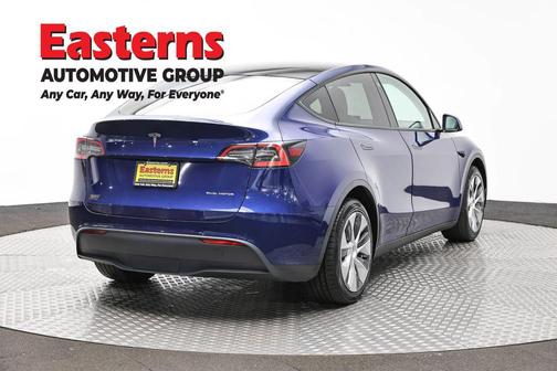 Blue 2021 Tesla Model Y Long Range