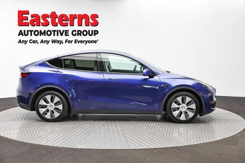 Blue 2021 Tesla Model Y Long Range