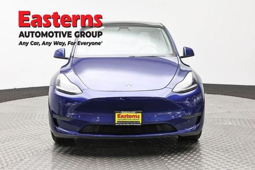 Blue 2021 Tesla Model Y Long Range