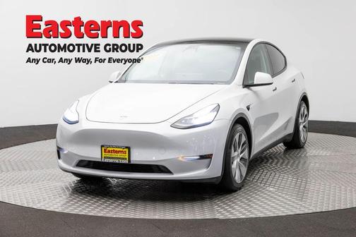White 2021 Tesla Model Y Long Range