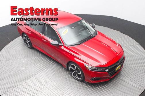 Red 2021 Honda Accord Sport SE
