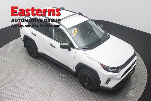 White 2021 Toyota RAV4 LE