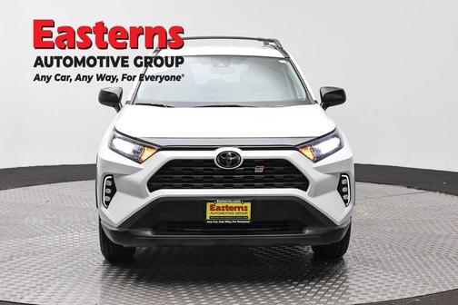 Super White 2021 Toyota RAV4 LE