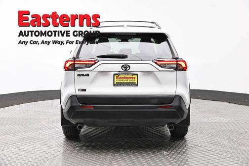 White 2021 Toyota RAV4 LE