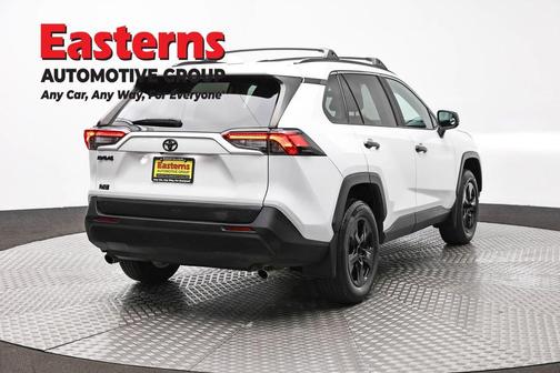 Super White 2021 Toyota RAV4 LE