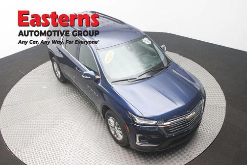 Northsky Blue Metallic 2022 Chevrolet Traverse LT Leather