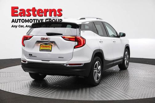 Summit White 2021 GMC Terrain SLT