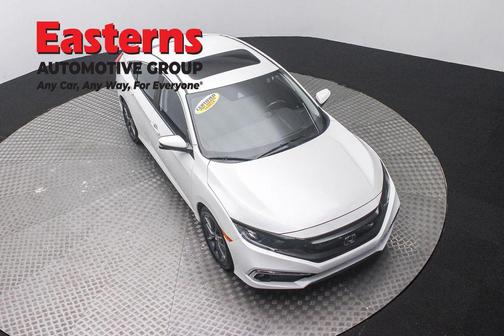 White 2019 Honda Civic EX