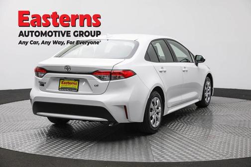 White 2022 Toyota Corolla LE