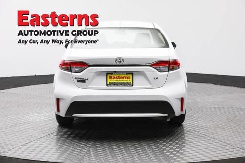 White 2022 Toyota Corolla LE