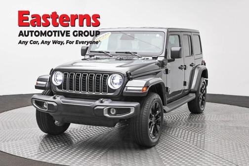 Granite Crystal Clearcoat Metallic 2025 Jeep Wrangler 4xe Sahara