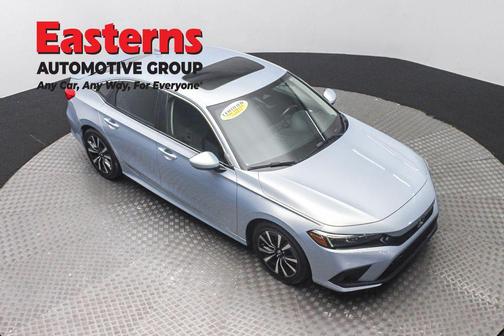 Gray 2022 Honda Civic EX