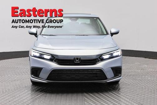 Gray 2022 Honda Civic EX