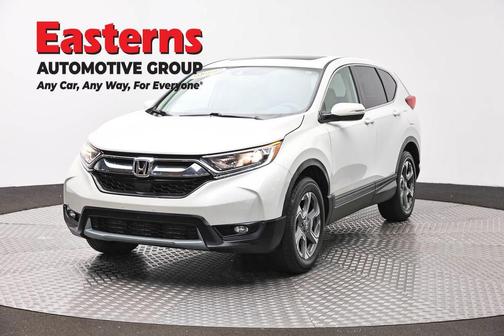 White 2018 Honda CR-V EX