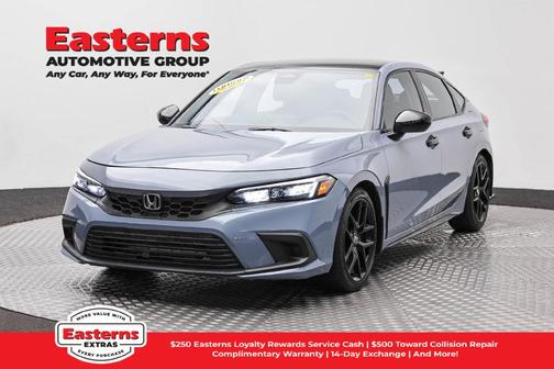 Gray 2022 Honda Civic Sport