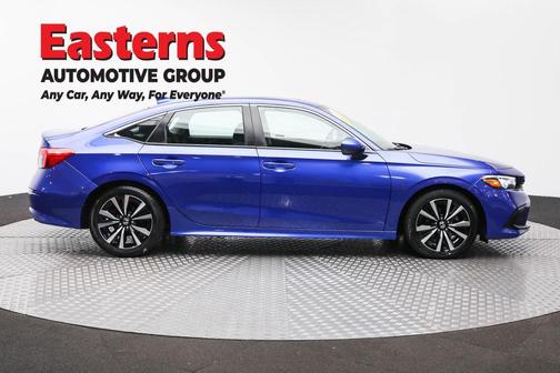 Blue 2022 Honda Civic EX