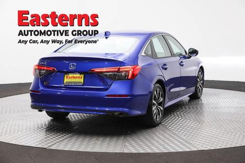 Blue 2022 Honda Civic EX