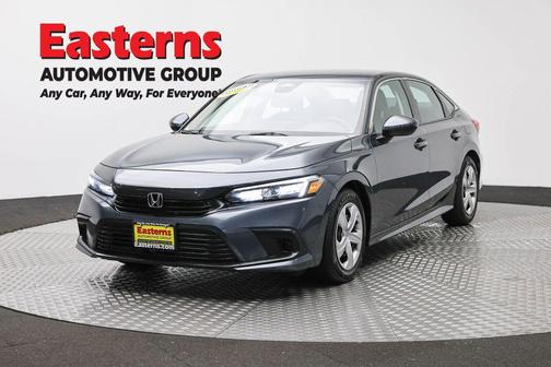 Gray 2023 Honda Civic LX