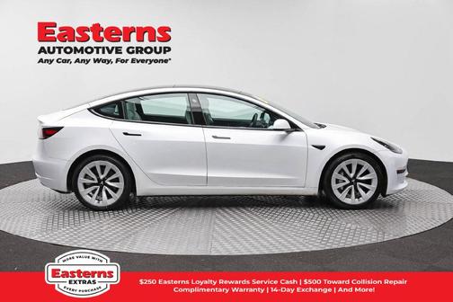 White 2021 Tesla Model 3 Long Range