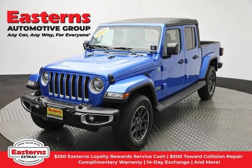 Hydro Blue Pearlcoat 2021 Jeep Gladiator Overland