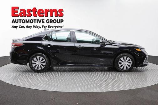 Midnight Black Metallic 2024 Toyota Camry Hybrid LE