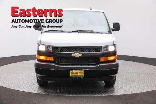 Summit White 2023 Chevrolet Express 3500 LS