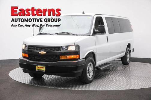 Summit White 2023 Chevrolet Express 3500 LS